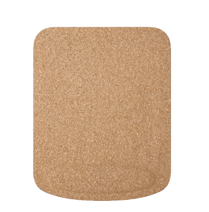 Tapis de souris en liège naturel (liège, 21 × 26,5 cm)