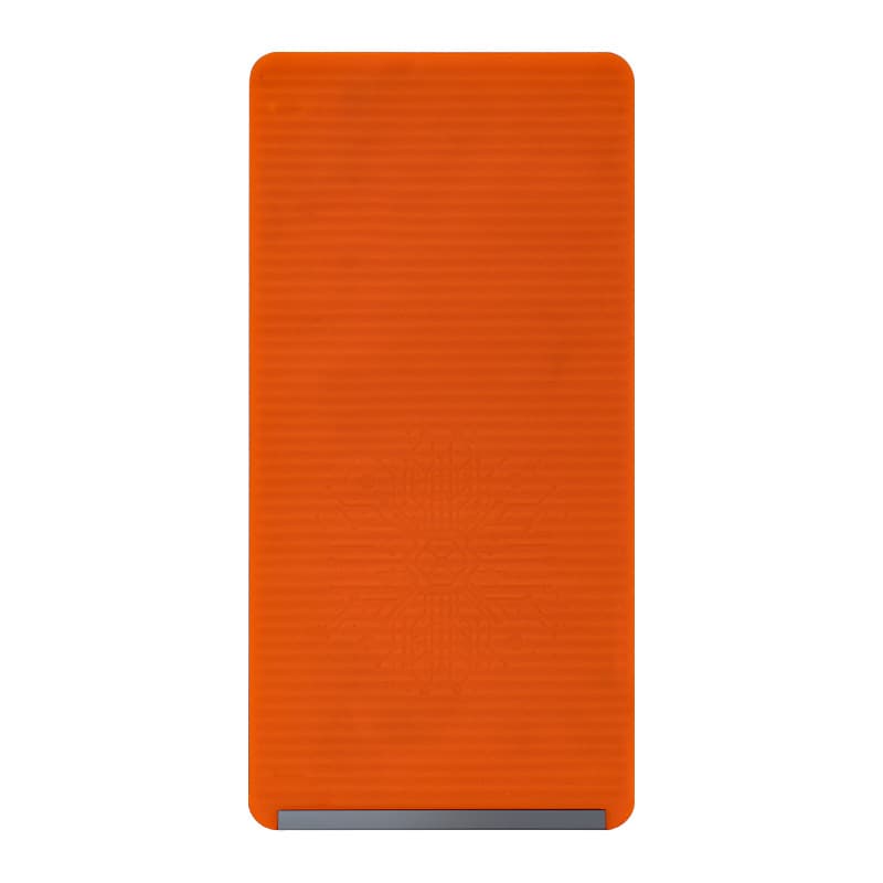 Support pliable pour téléphone et tablette (silicone, orange)